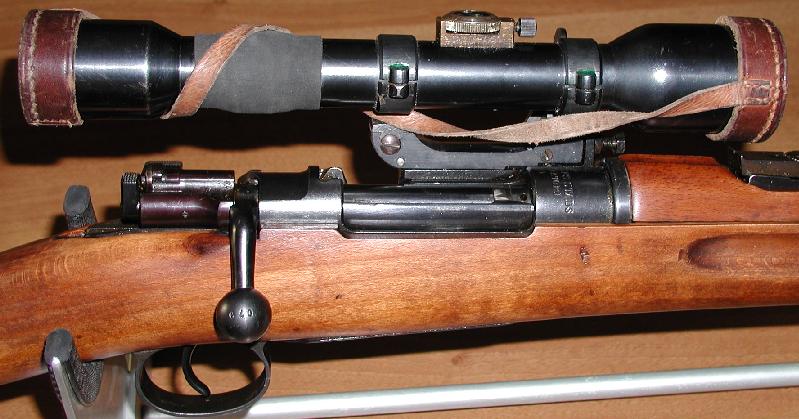 mauser k98 sniper con ottica